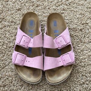 Pink Birkenstock Sandals